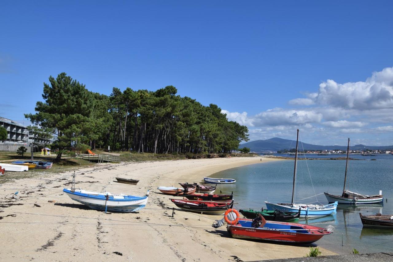 Maravilloso Apartamento De Playa En La Paradisiaca Illa De Arousa Zewnętrze zdjęcie